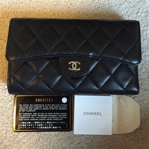 chanel geldbeutel|genuine chanel wallet.